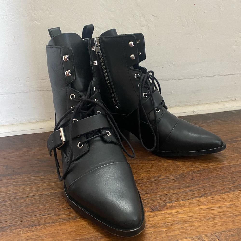 All Saints Pointed Toe Booties